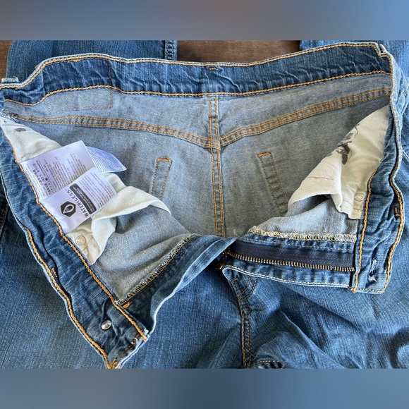 Levi's 514 Jeans Mens 36x29-measured Medium Wash Straight Stretch American Denim - Picture 5 of 16